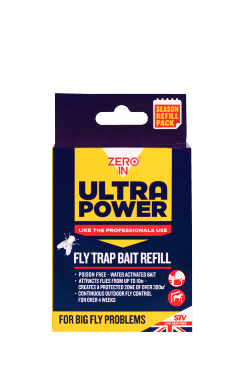 Zero In Ultra Power Outdoor Fly Trap - Refill Pack 6 x 8g