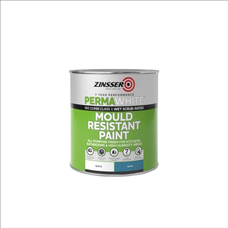 Zinsser Perma-White Interior Satin Mould Remover - 1L