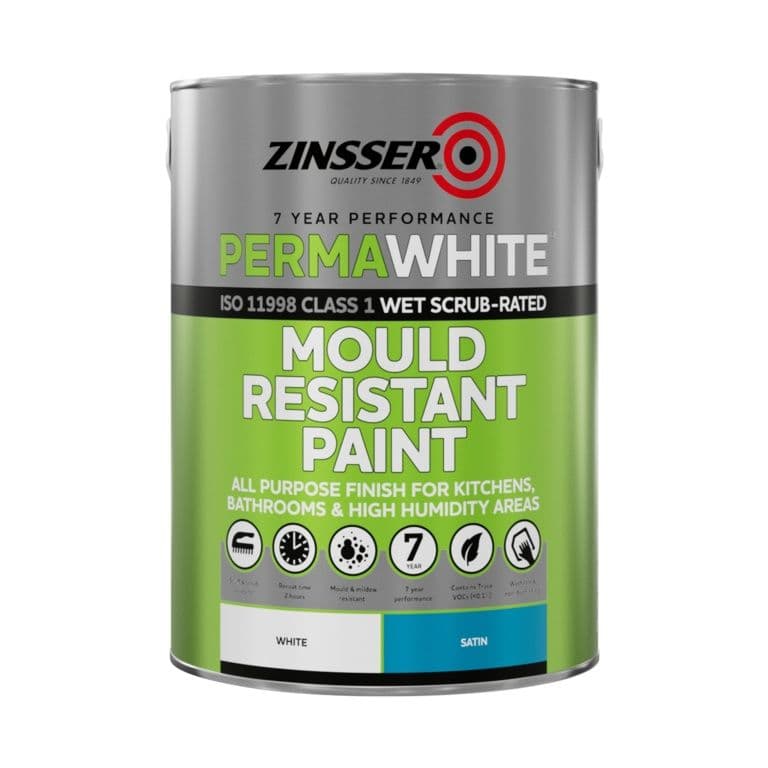 Zinsser Perma-White Interior Satin Mould Remover - 5L